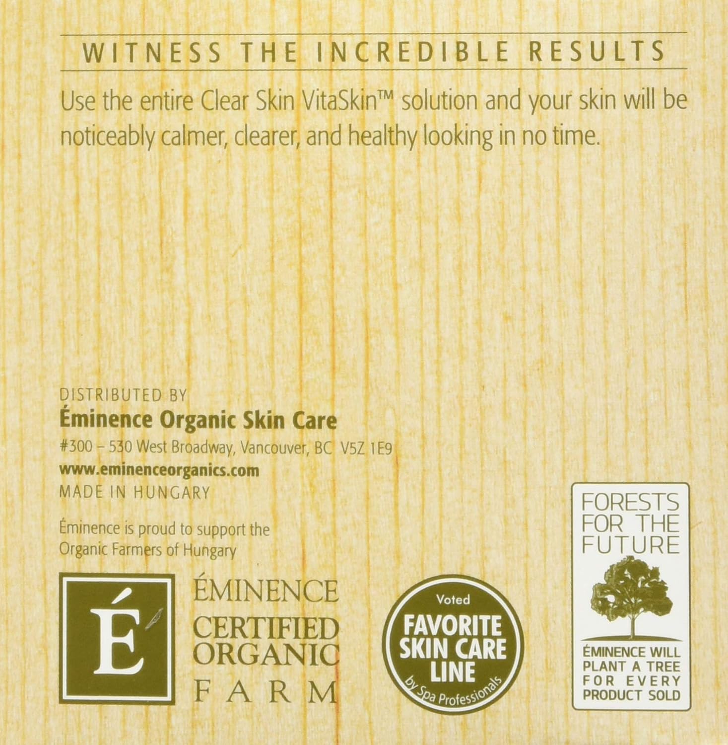 Eminence Organic Skincare Clear Skin Probiotic Masque, 8.4 Ounce