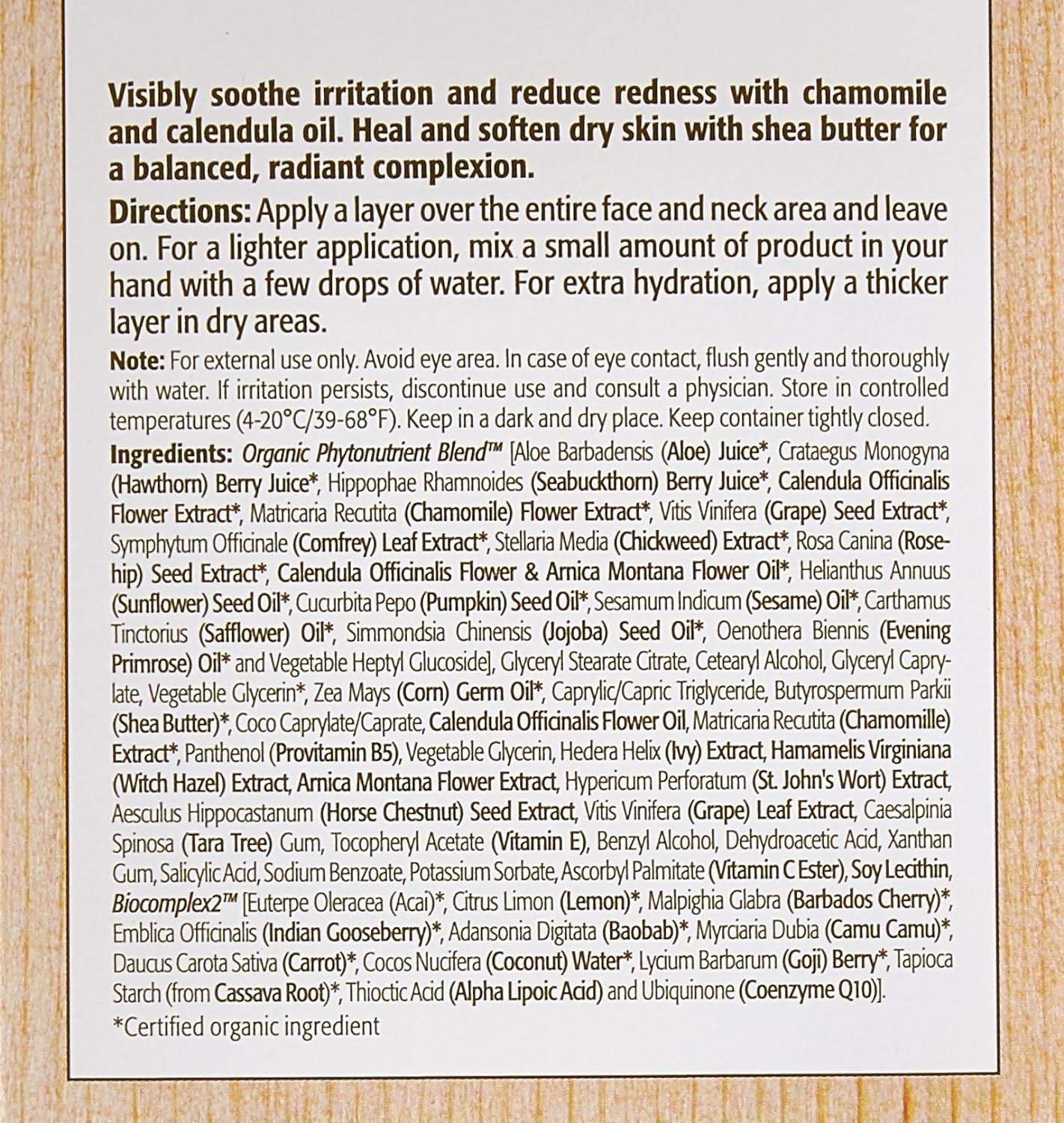 Eminence Vitaskin Calm Skin Chamomile Moisturizer, multi, reg, 2 Ounce