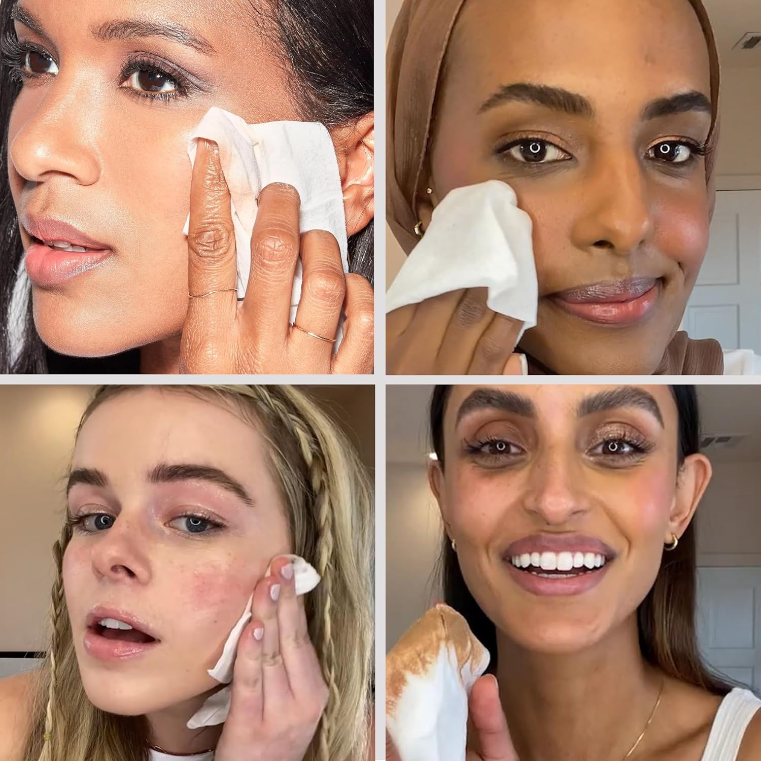 Honest Beauty Makeup Remover Facial Wipes | EWG Verified, Plant-Based, Hypoallergenic | 30 Count