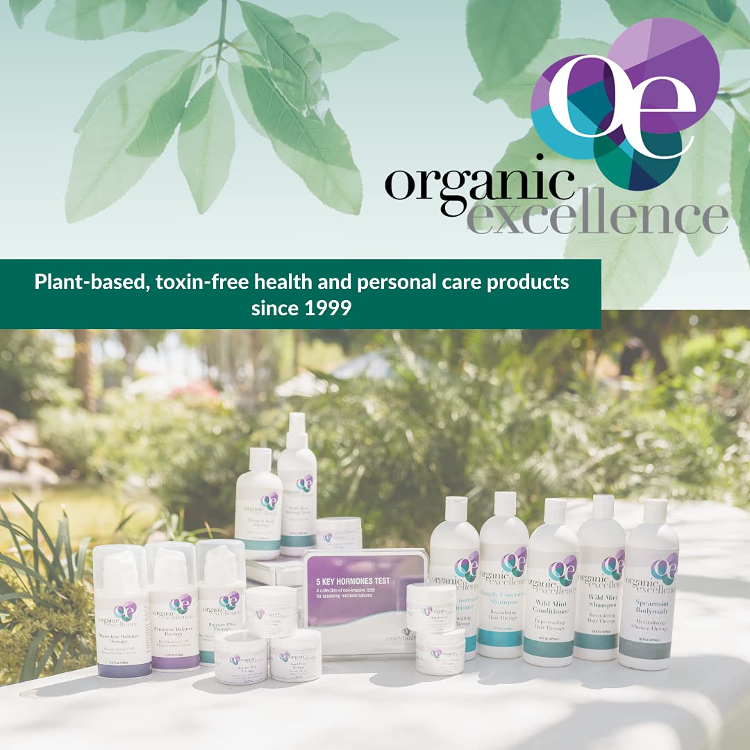 Organic Excellence Skin Renewal Therapy With Vitamin C to Stimulate Collagen Production and Increase Skin Cell Renewal, Face  Neck Moisturizing Cream For Dry or Mature Skin