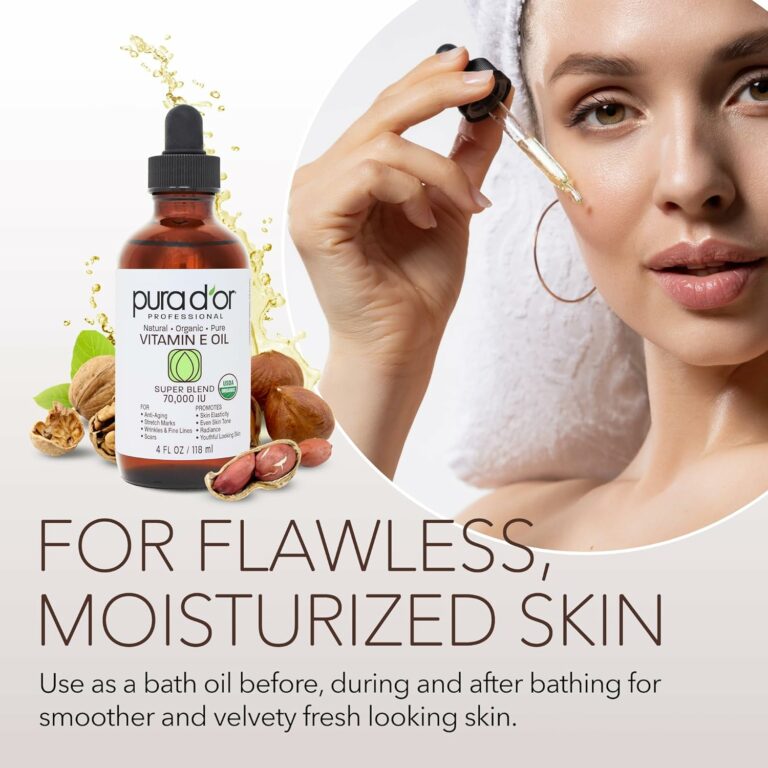 PURA D’OR Organic Vitamin E Oil Blend 70,000 IU Review