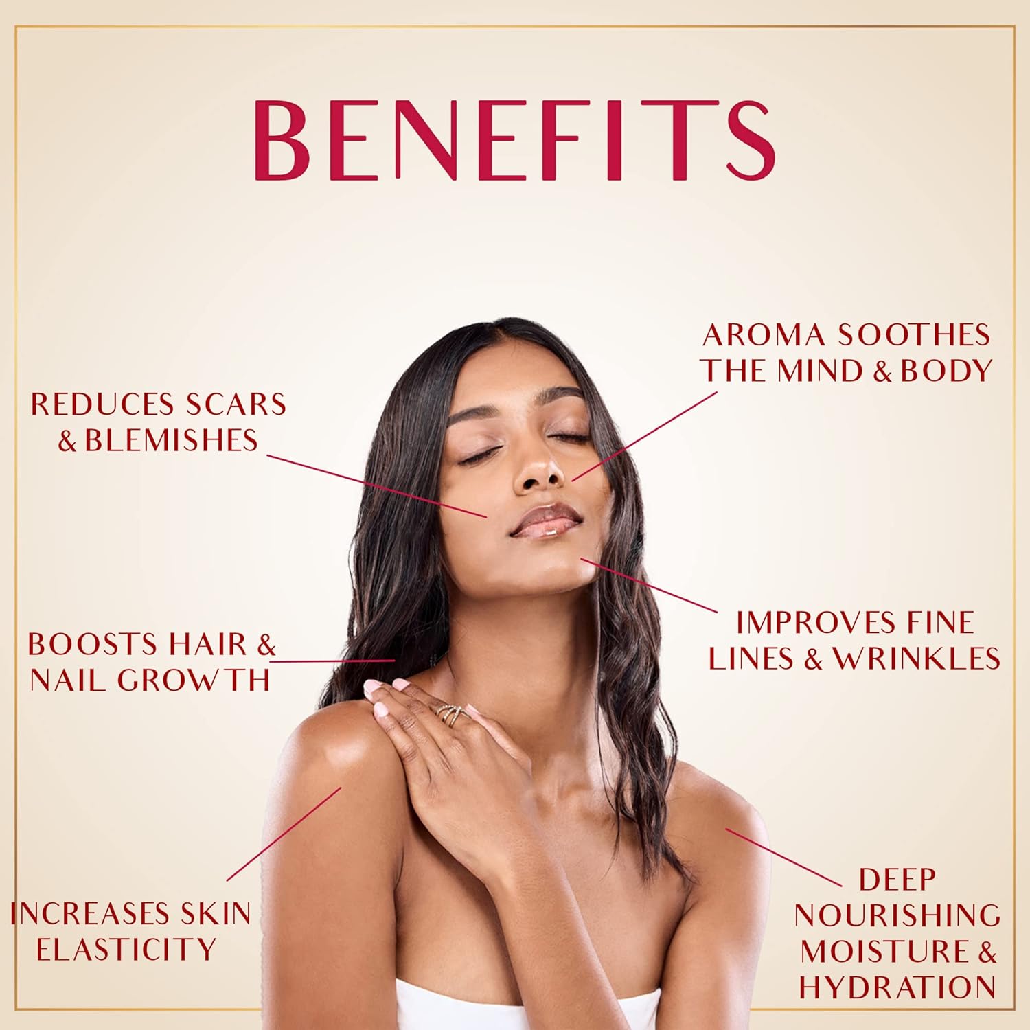 SAFA Rosé Oil - Organic Oil for Face, Body, Hair, Nails  Aromatherapy | Bulgarian Rose Essential Oil  Organic Floating Rose Petals | Moisturizer for Women  Men - 4 Fl Oz